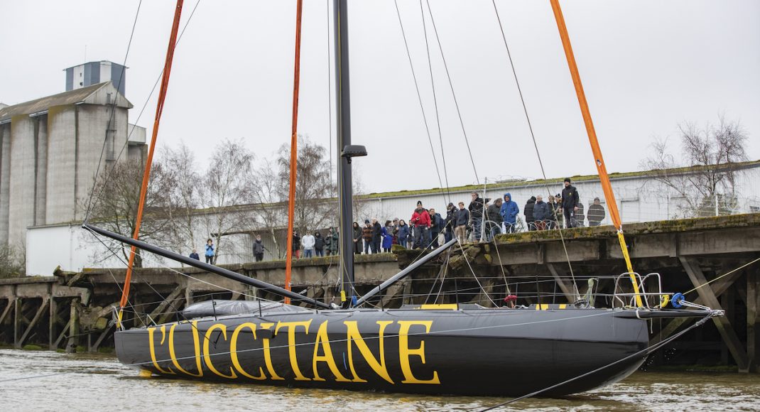 Launching the new Imoca 60 L'occitane, French Skipper Armel Tripon , Imoca 60 L'Occitane en Provence for the Vendée Globe 2020, designed by Sam Manuard, Build by Black Pepper, on January 31, 2020, Nantes, France - Photo : Pierre Bouras / DPPI