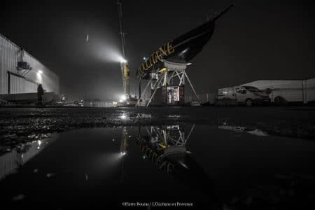 Launching the new Imoca 60 L'occitane, French Skipper Armel Tripon , Imoca 60 L'Occitane en Provence for the Vendée Globe 2020, designed by Sam Manuard, Build by Black Pepper, on January 31, 2020, Nantes, France - Photo : Pierre Bouras / DPPI