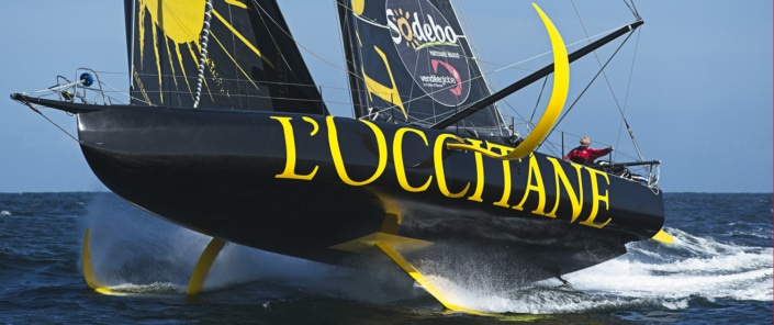Armel Tripon skipper de L’Occitane en Provence